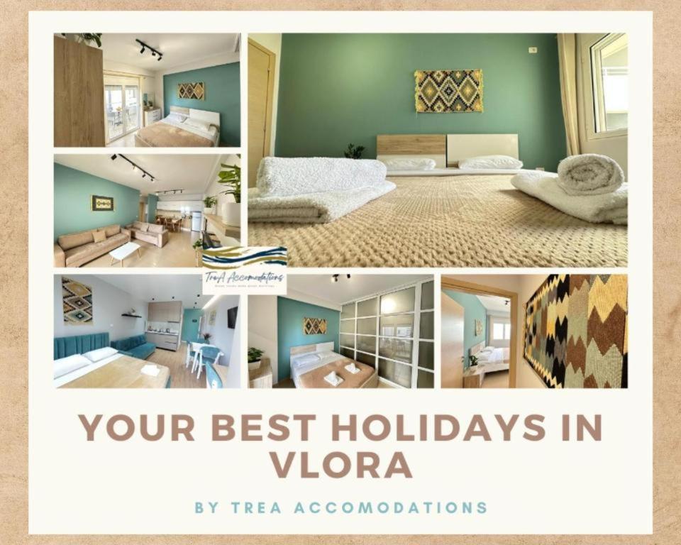 Trea Accomodations Wlora Zewnętrze zdjęcie